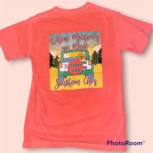 Southern Chics Tshirt Jeep Dog Size Small